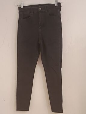 American Eagle Outfitters Black High-Rise Stretch Jeggings